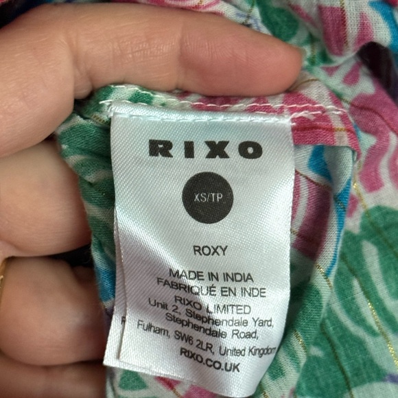 RIXO “Roxy” Colorful Floral Mini Dress - Picture 5 of 6
